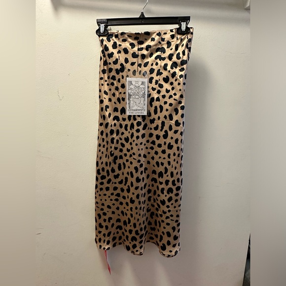 Realisation Par The Naomi Skirt in Wild Things Leopard Print Size XXS NWT - Picture 6 of 6